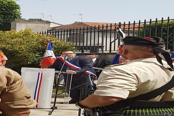Cérémonie du 18 juin 2022
