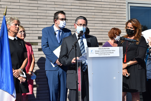 Inauguration de l'école Germaine Tillion