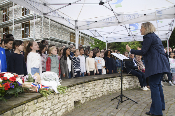 C&eacute;r&eacute;monie du 8 mai 2025