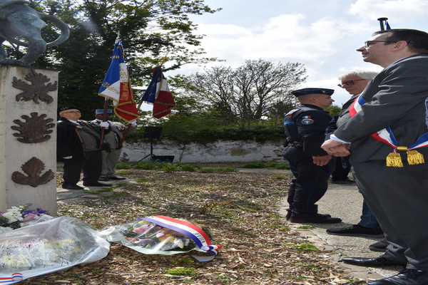 Cérémonie du souvenir des victimes et des héros de la déportation 