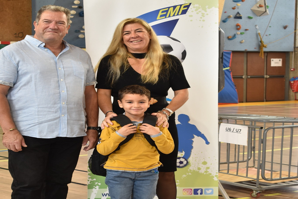 Remise des équipements de l' Ecole Munipale de Football 2022