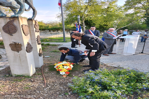 Cérémonie du souvenir des victimes et des héros de la Déportation