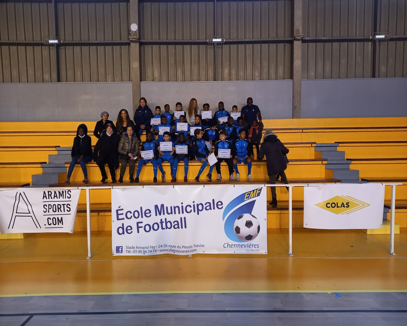 Stage de Toussaint de l'Ecole municipale de football 2021