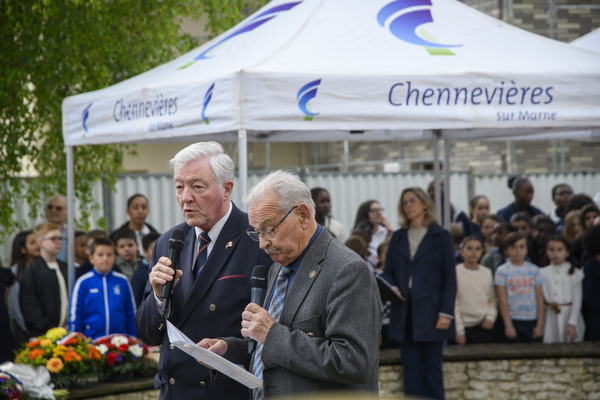 C&eacute;r&eacute;monie du 8 mai 2025