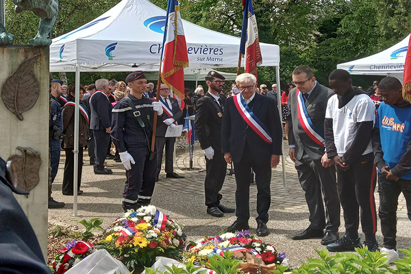 Cérémonie du 8 mai 2023