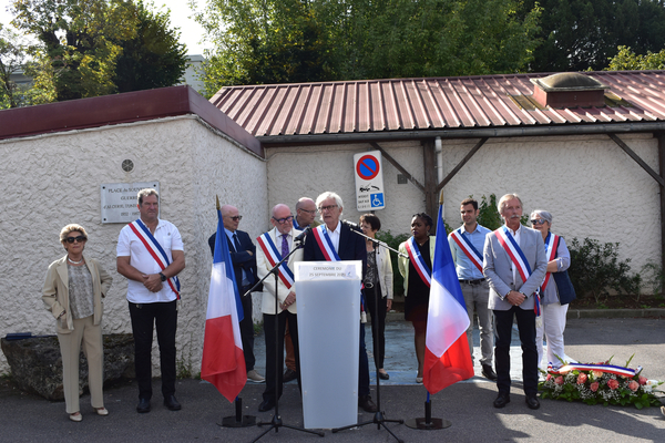 Cérémonie du 25 septembre 2021
